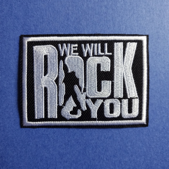 Accessories - Queen We Will Rock You Iron On Patch